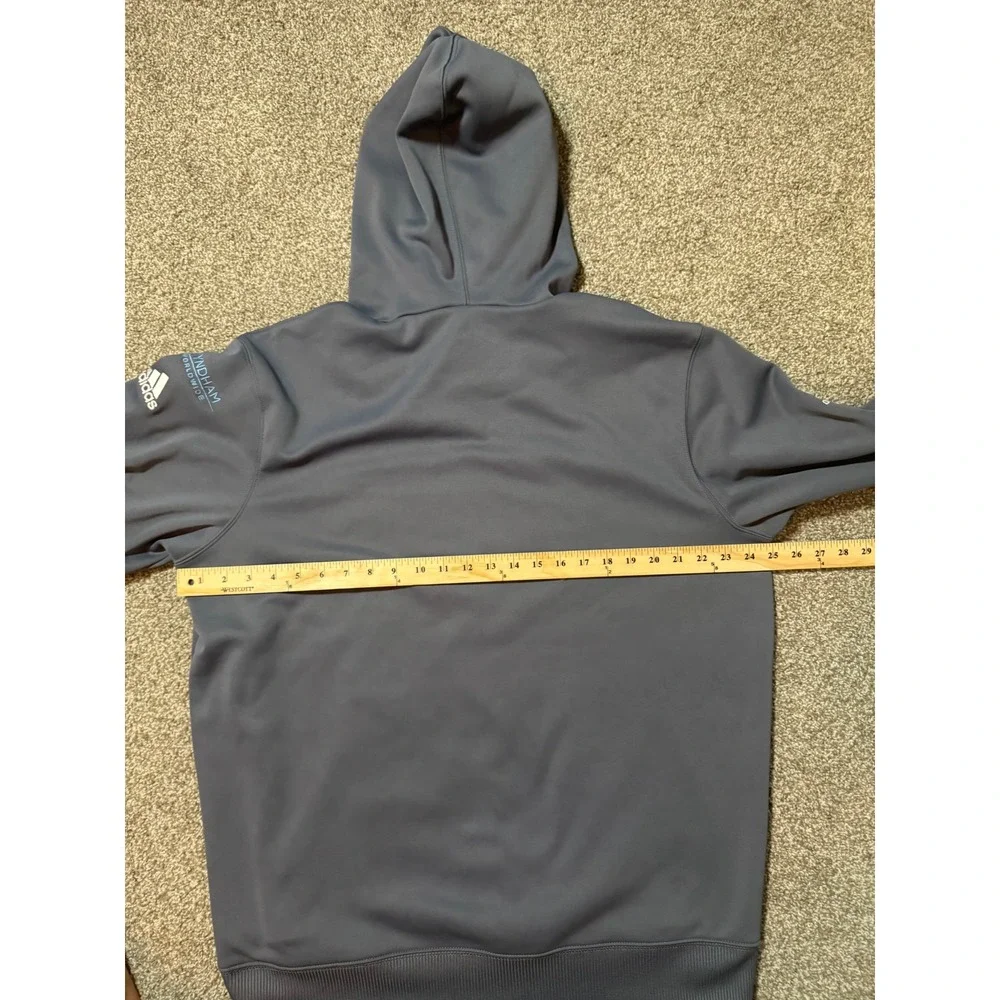 Adidas Men XL New York Giants Snow Bowl Climawarm Hoodie Gray
